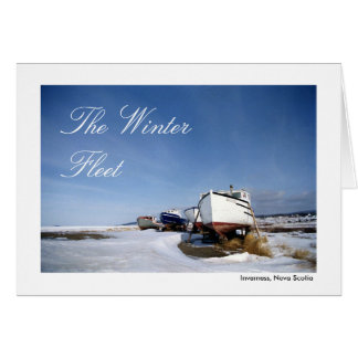 The Winter Fleet Cards
