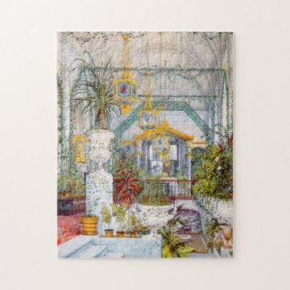 The Winter Garden of Empress Alexandra Fyodorovna Jigsaw Puzzle