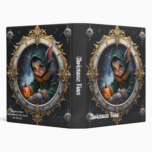 The Winter Keykeeper & The Reluctant Ornament.  3 Ring Binder