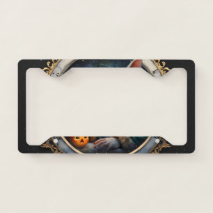 The Winter Keykeeper & The Reluctant Ornament. License Plate Frame