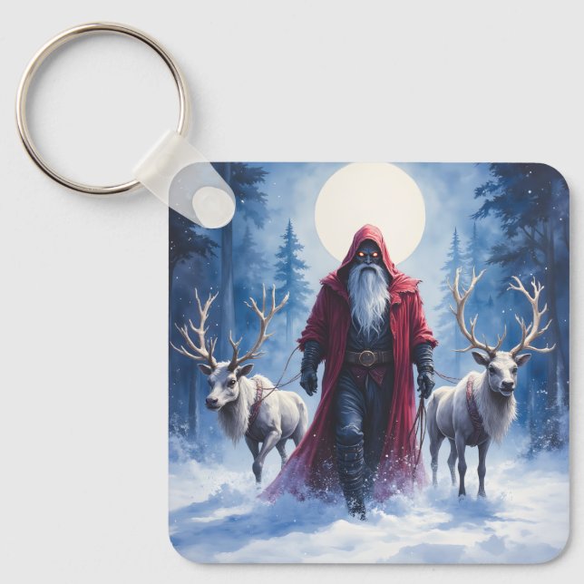 The Winter King Arrives.  Keychain (Front)