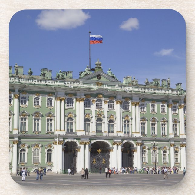 The Winter Palace, St Petersburg, Russia (RF) Drink Coaster (Front)