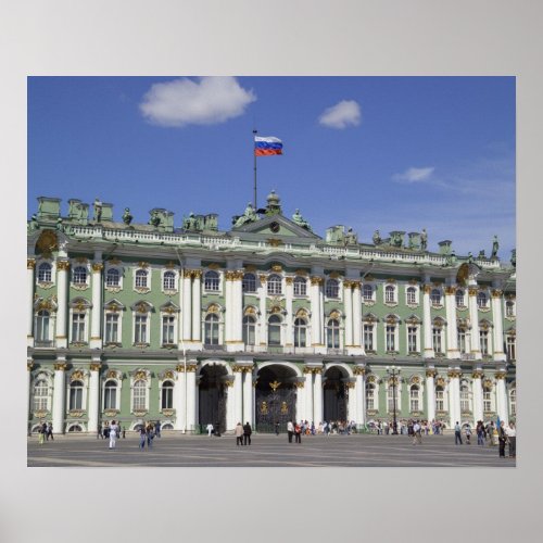 The Winter Palace St Petersburg Russia RF Poster