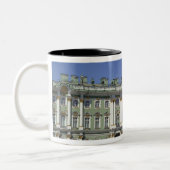 The Winter Palace, St Petersburg, Russia (RF) Two-Tone Coffee Mug (Left)