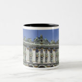 The Winter Palace, St Petersburg, Russia (RF) Two-Tone Coffee Mug (Center)