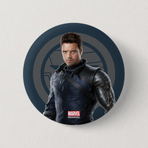 The Winter Soldier Character Art Button