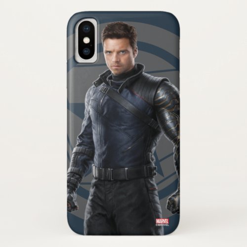 The Winter Soldier Character Art iPhone X Case