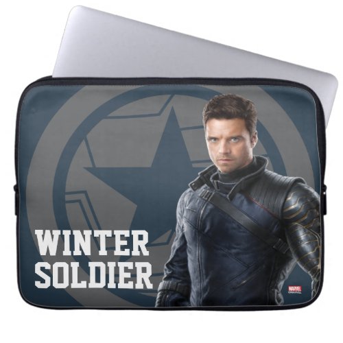 The Winter Soldier Character Art Laptop Sleeve