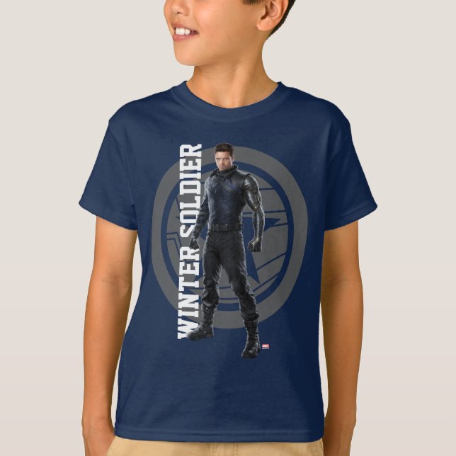 The Winter Soldier Character Art T-Shirt (Front)