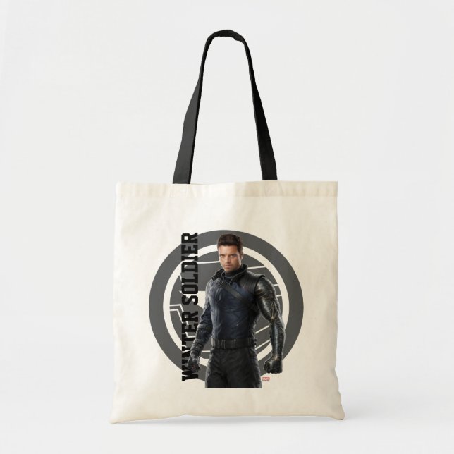 The Winter Soldier Character Art Tote Bag (Front)
