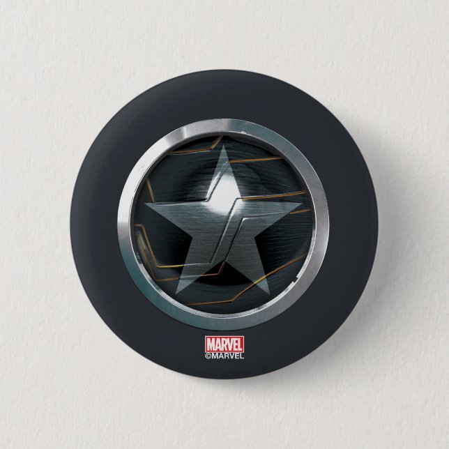 The Winter Soldier Icon Badge Button (Front)