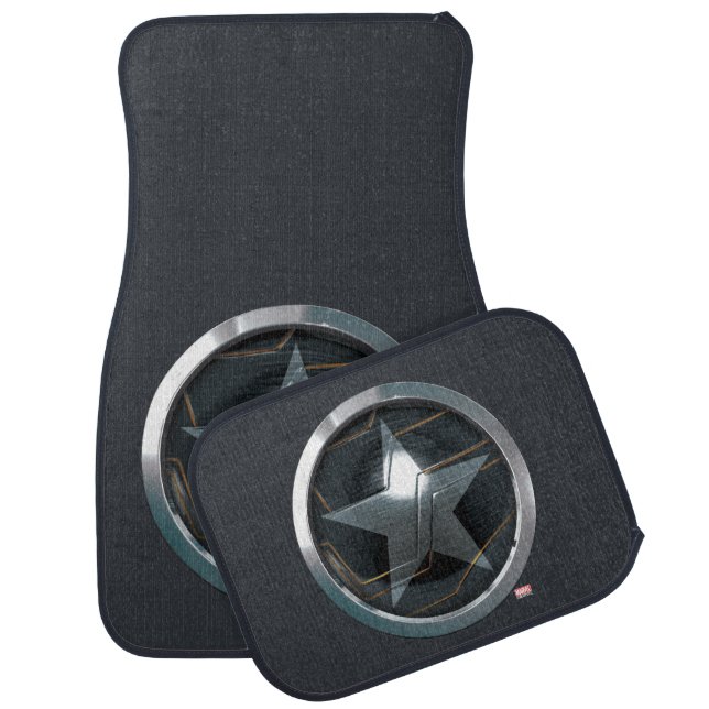 The Winter Soldier Icon Badge Car Floor Mat (Set)