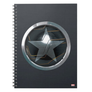 The Winter Soldier Icon Badge Notebook