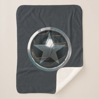 The Winter Soldier Icon Badge Sherpa Blanket