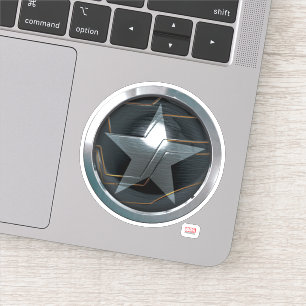 The Winter Soldier Icon Badge Sticker