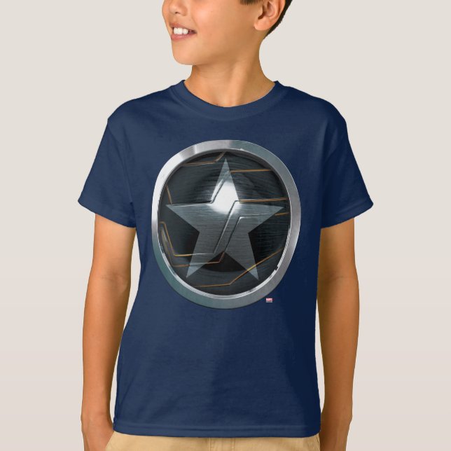 The Winter Soldier Icon Badge T-Shirt (Front)