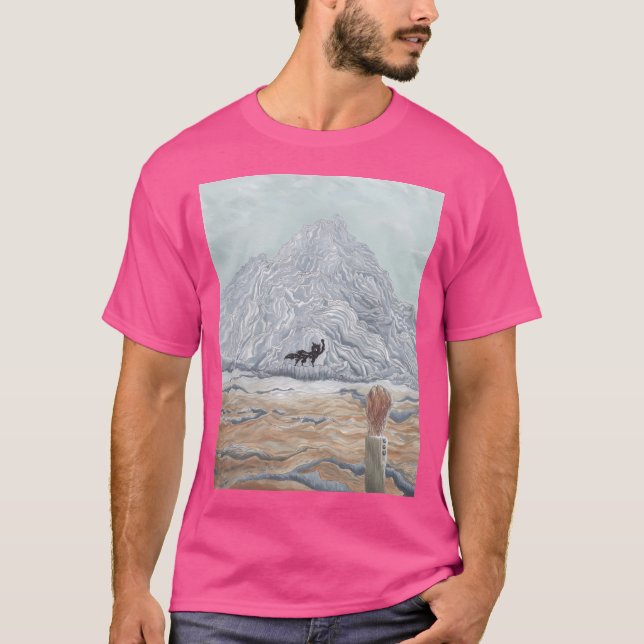 The Winter Wolf - Fantastic Mr Fox By Wes Anderson T-Shirt (Front)