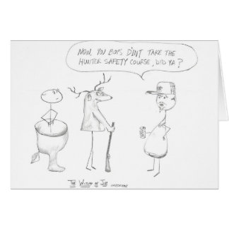 The Wisdom of Jim: Hunter Safety Cards