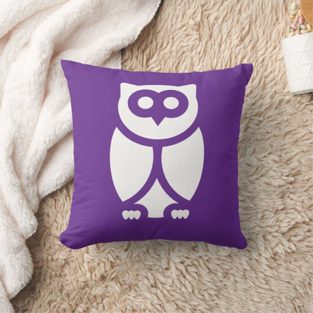 The Wise Owl Throw Pillow (Blanket)