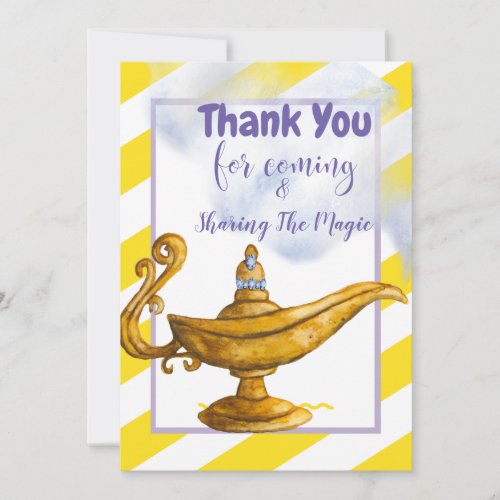 The Wishes Thank You Card
