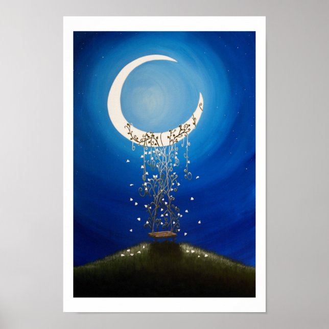 The Wishing Swing Illustration Poster (Front)