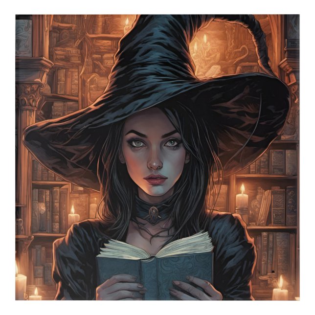 The Witch Acrylic Print (Front)