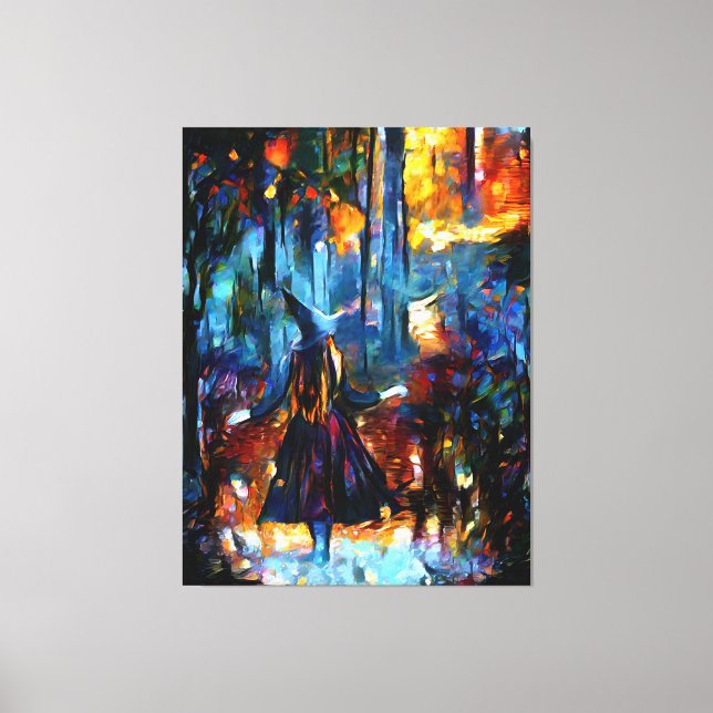 The Witch Canvas Print (Front)