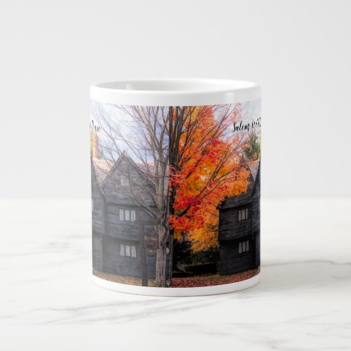 The Witch house of Salem Massachusetts Giant Coffee Mug