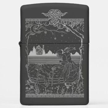 The Witch In The Wood Folktale Zippo Lighter by StilleSkygger at Zazzle