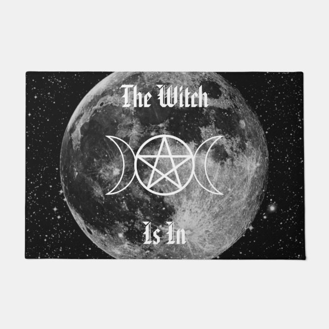 The Witch Is In Doormat (Front)