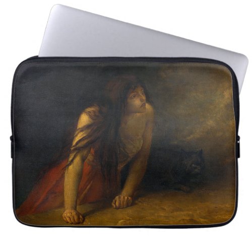 The Witch Jean_Francois Portaels Laptop Sleeve