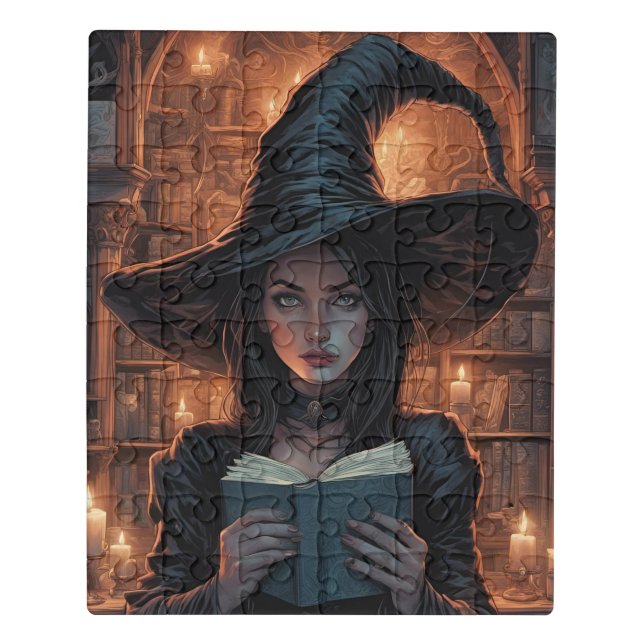 The Witch Jigsaw Puzzle (Puzzle Vertical)