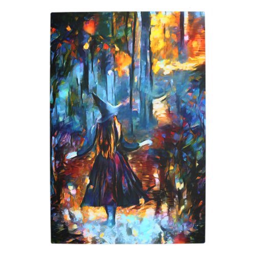 The Witch Metal Print