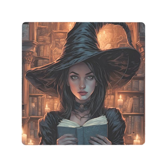 The Witch Metal Print (Front)