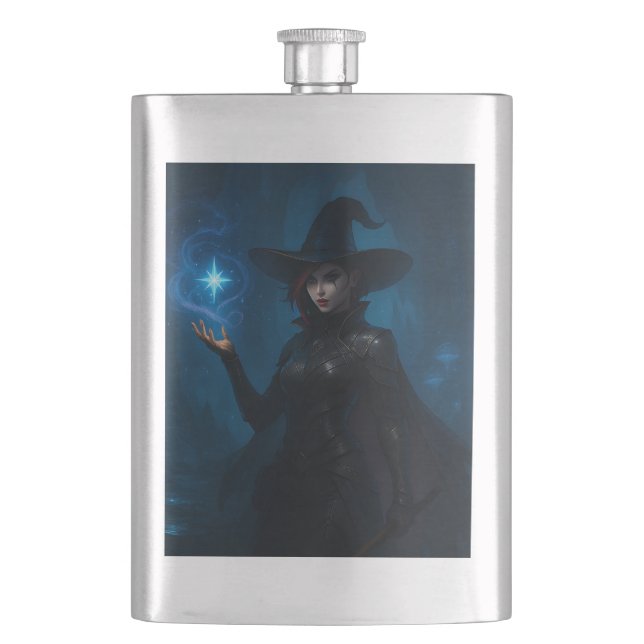 The Witch of VEKAR’NOCT Flask (Front)