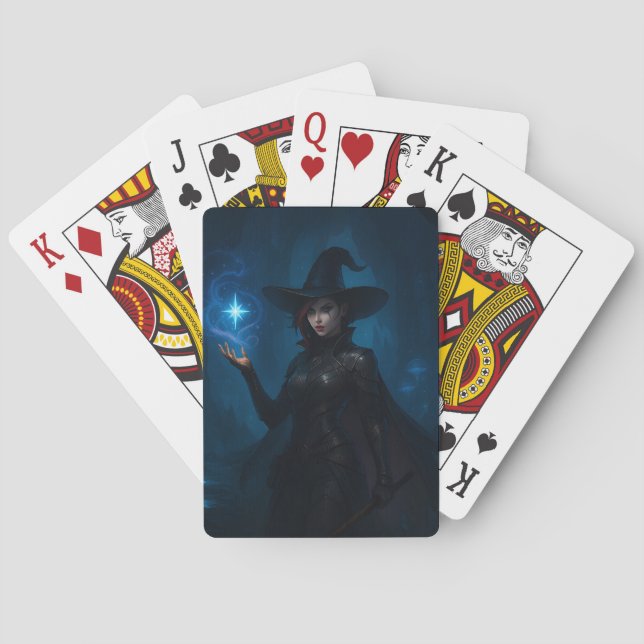 The Witch of VEKAR’NOCT Poker Cards (Back)