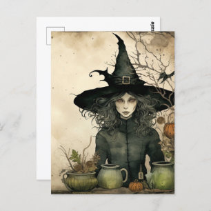 The Witch Postcard
