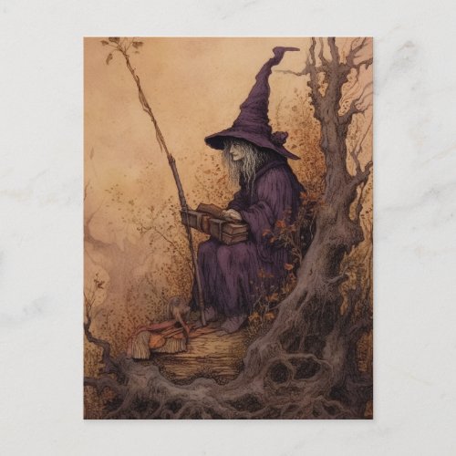 The Witch Postcard