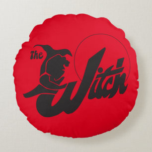 The Witch Round Pillow