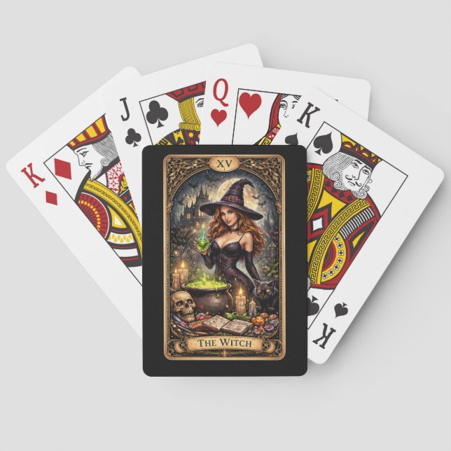 The Witch’s Brew Poker Cards (Back)