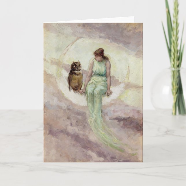 The Witch’s Daughter | Frederick Stuart Church Card (Front)