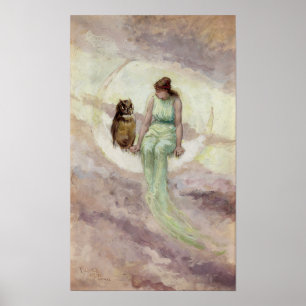 The Witch’s Daughter   Frederick Stuart Church Poster