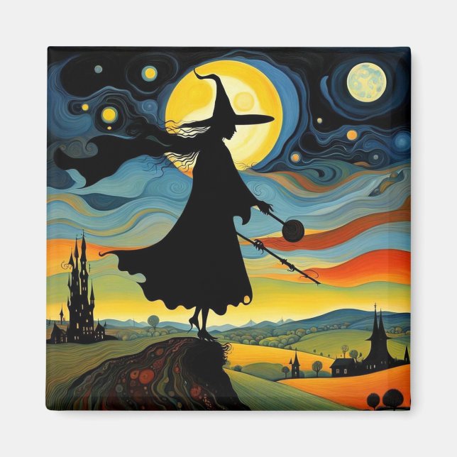 The Witch watches Magnet (Front)