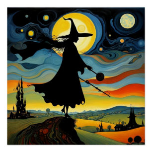 The Witch watches Poster