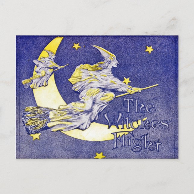 The Witches' Flight Postcard (Front)