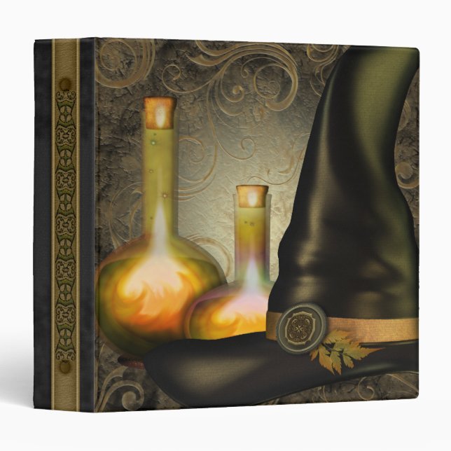 The Witches Hat Binder (Front/Spine)