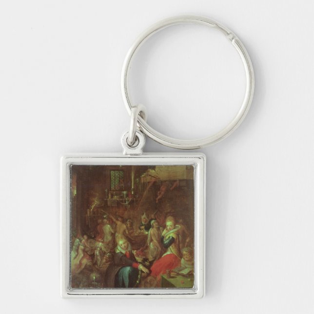 The Witches' Sabbath, 1606 Keychain (Front)