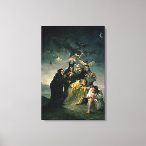 The Witches Sabbath Canvas Print