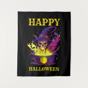 The Witches Skull Tapestry