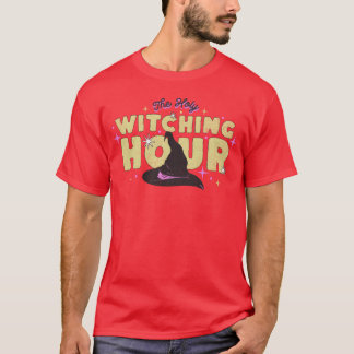 The Witching Hour Halloween retro T-Shirt